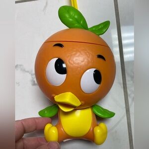 Disney Orange bird sipper with straw
